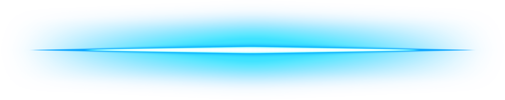 Glowing Blue Neon Line